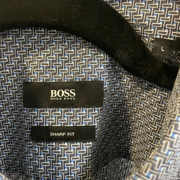 Hugo Boss short sleeve button down shirt - Picture 4 of 6